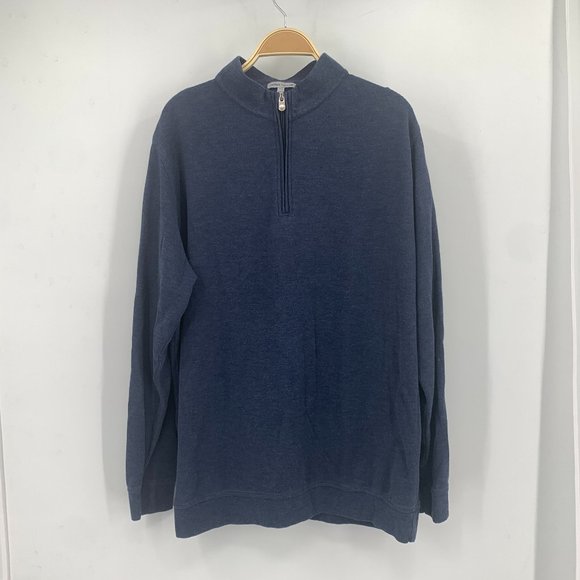 Peter Millar Blue Quarter zip XXL Pullover - Picture 1 of 9
